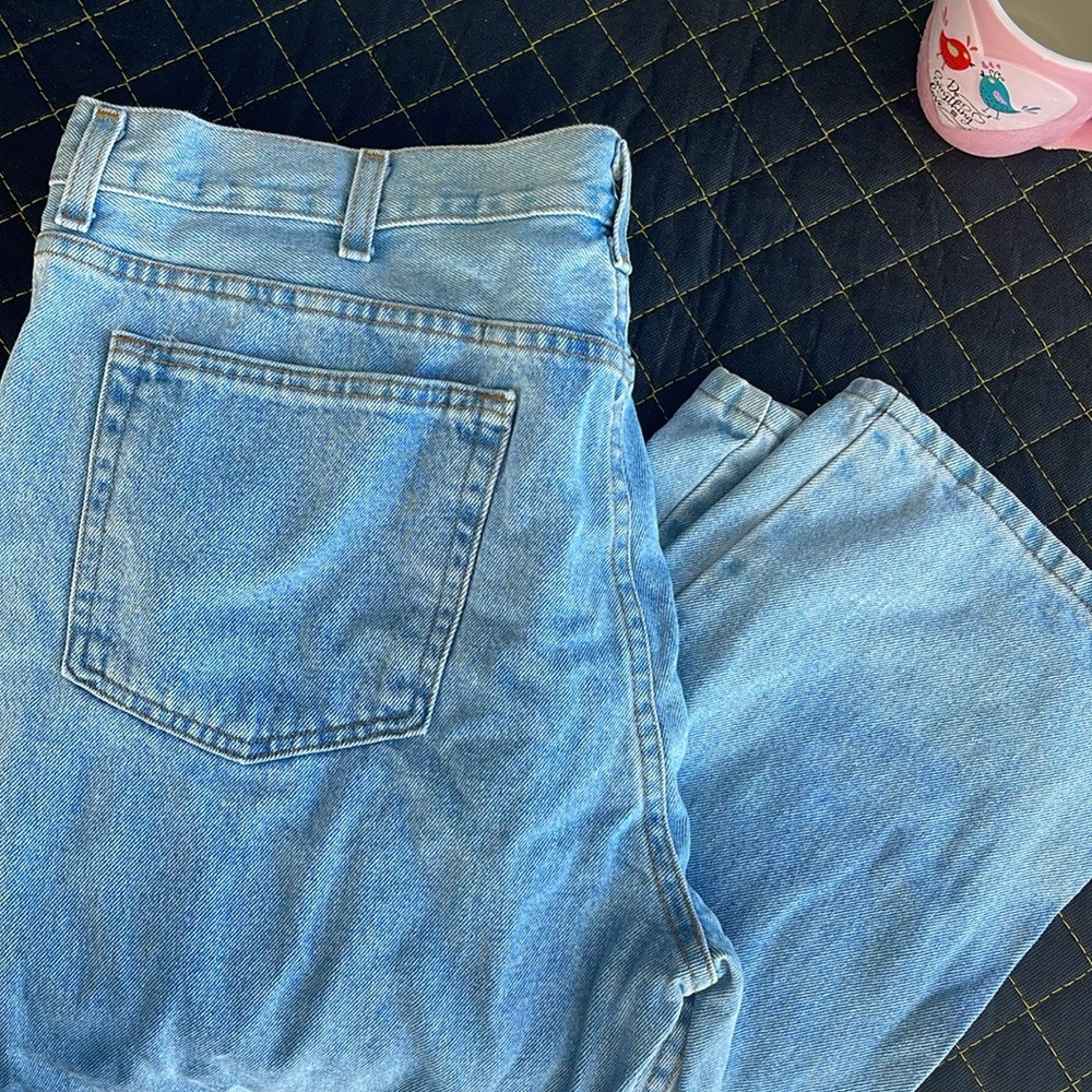 Light Blue Men’s Demin 40 X 30 Excellent condition 5-pocket Jean Pant No Stains